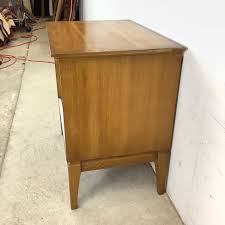 Vintage Modern Two Drawer Nightstand – secondhand stories