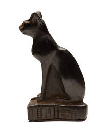 Egyptian Goddess Bastet Cat Statue - Made in Egypt ...