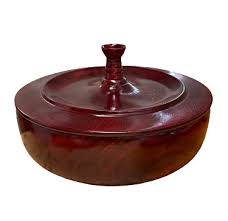 Wooden Bowl For Shango / Orula 7"X13"