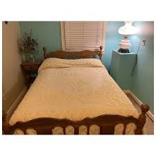 Vintage Lamont Limited Chenille Pale Yellow Queen Bedspread ...