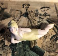 Antique 1920's German Bathing Beauty Bisque Porcelain ...