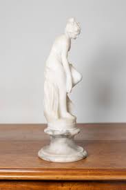 French 19th Century Marble Sculpture of a Nymph after the ...