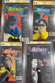 Batman 426-429 (Death in the Family Part 1-4 Lot 1989) ALL CGC Signed by Starlin | eBay