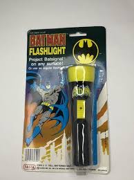 Vintage 1989 BATMAN flashlight NASTA Bat Signal Toy ...