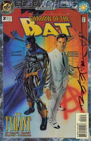 Batman Shadow of the Bat Annual #2 Signed by Stelfreeze Very ...