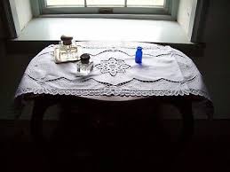 Point de Venice Placemat by Boutross - 12 x 18 " White | eBay