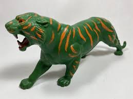 Vintage 1980's Motu Battle Cat Green Tiger He-Man Masters of the Universe Toy | eBay