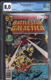 Battlestar Galactica #1 3/79 Adaption of Ep 1. CGC 8.0 032921DBGD | eBay