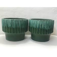 Architectural Giant Gear Pottery Planters by Robinson ...