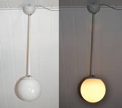 30s Bubble Lamp Bauhaus Art Deco Opal Glass 1920 1930 ...