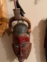 African Tribal Wood Mask Carved | eBay