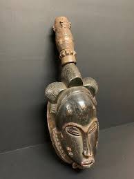 AFRICAN ART BAULE MASK | eBay