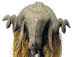 Baule Ram Masks, Ivory Coast