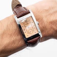 Buame & Mercier Hampton Stainless Steel Champagne Dial Watch