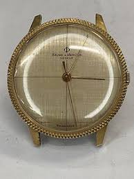 Baume & Mercier Vintage Dual Time , Gold Men