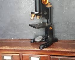 VINTAGE SCIENTIFIC MICROSCOPE , Very Decorative , Beck London Great for Display, Shop, Cafe or Home,,free Uk Postage - Etsy