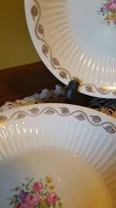 Mid-century Rose Bouquet Cereal Soup Bowls RC Union Made Sebring Ohio 22 Karat Gold Deluxe - Etsy