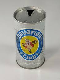 Vintage Bavarian Club Beer 12oz Can Straight Steel Huber ...
