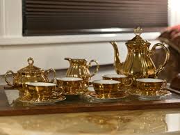 Vintage Glazed Bareuther Bavaria Porcelain Tea Set - Etsy