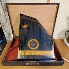 Antique Columbia No.3 Autoharp (Zither) with Case | eBay