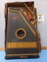Sold at Auction: Bavarian Harp, HS Nace mfg