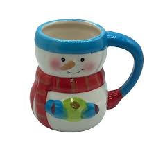 Bay Island 2017 Christmas Snowman Ceramic Coffee Water Mug ...