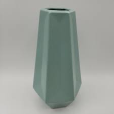 Ikea Livslang Tall Vase Faceted Hexagon Jewel Soft Green ...