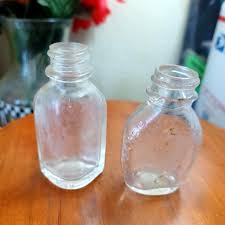Antique BAYER Medicine Bottles, Clear Glass Pill Bottles ...
