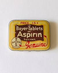 Bayer Aspirin tablet tin Like new | Mercari