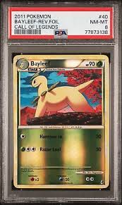 Bayleef Reverse Foil 2011 Pokemon Call Of Legends #40 PSA 8 | eBay