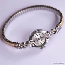 Rare Vintage Silver-tone Gruen 17 Jewels Dress Watch for ...