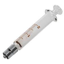 2mL Glass Dosing Syringe with Metal Luer Lock | U.S. Plastic ...