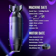 Amazon.com: STIGMA Rotary Tattoo Machine Short Pen CNC ...