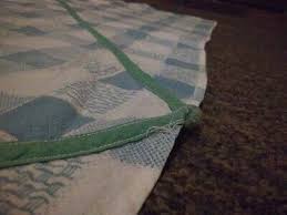 Vintage 1960s Cotton Tablecloth Square Aqua Blue Plaid w ...