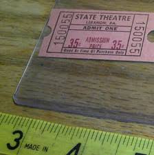 Vintage Theatre Ticket for sale | eBay