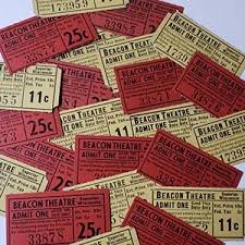 24 Beacon Theatre Tickets 1975 Movie Theater Tickets Superior Wisconsin Red Yellow Mix Vintage Paper Art Supplies Ephemera Lot Junk Journal - Etsy