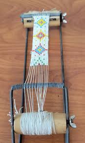 Vintage Metal and Wood Loom for Indian Beadwork Designs ...
