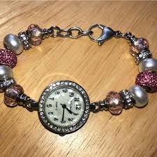 bella Perlina | Jewelry | Bella Perlina Charm Bracelet Watch ...
