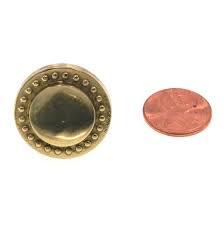 Amerock Advantage Bright Brass 1" Round Cabinet Knob Pull BP1440-3 | eBay