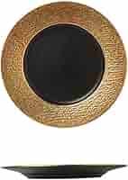 RWGOVLU Porcelain Dinner Plates with Embossed Rim, Handmade Stoneware Plates, Round Porcelain Serving Dishes, Modern Shape Dinnerware Dishes, for Kitchen, Microwave&Dishwasher&Oven Safe : Amazon.ca: Everything Else