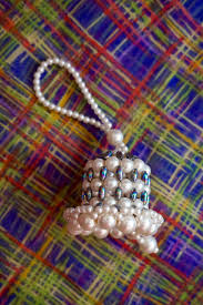 Lovely Special Vintage 80s Beaded Christmas Ornament ...
