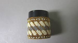 Paiute Beaded Native American Indian Beadwork Small Jar ...
