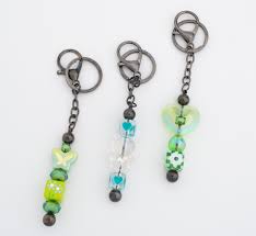 Y2K Beaded Metal Key chain – The Doll Circle