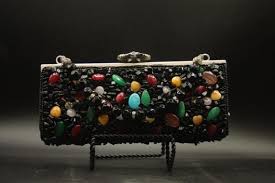 Yilin, Black-beaded Purse - Etsy