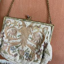 Antique French Hand Micro-Beaded Purse A personal... | Depop