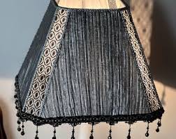 Lamp Shade - Custom Refurbishing - Vintage Frame - Restoration - Silk Fabric - Etsy