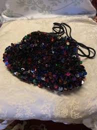 Vintage Carla Marchi Sequin Purse - Perfect For Gift ...