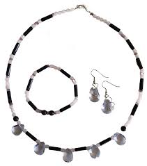 Amethyst, Blue Goldstone & Cat's Eye Jewelry Set – Orgalla ...