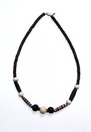 NL#501 White Bone Black Horn Kenyan Batik – Stephen Jsotnick ...