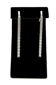 Dainty Cascading Sterling Silver 2.5" Drop Earrings Necklace ...